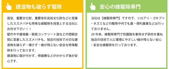 建造物も破らず駆除