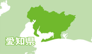 愛知県 ハチ駆除対応地域地図